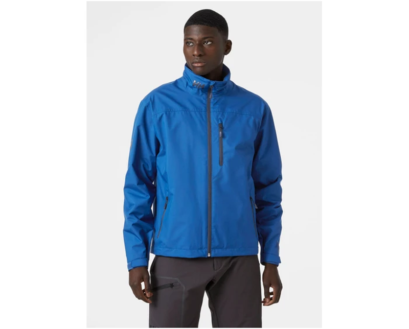 Helly Hansen Men's Crew Midlayer Jacket Deep Fjord - Small-1